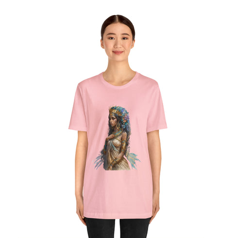 Ancient Egyptian Priestess - Short Sleeve Tee